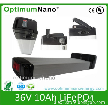Electric Bike Battery 36v 10ah LiFePO4 Battery Pack
